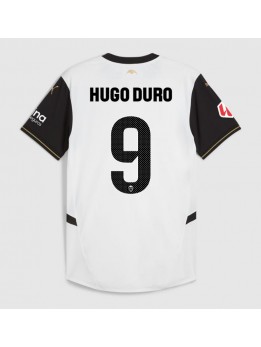 Valencia Hugo Duro #9 Domaci Dres 2024-25 Kratak Rukavima